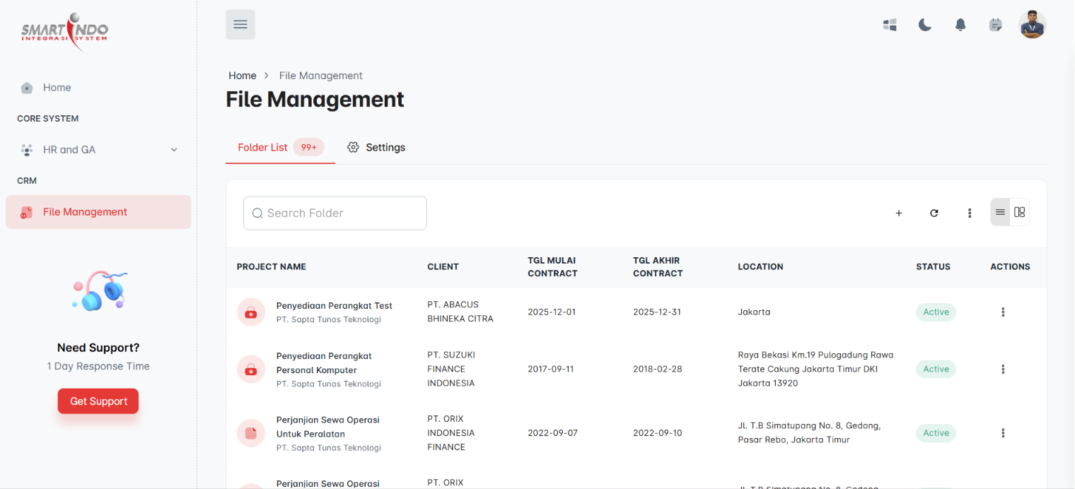 ERP (File Management System)